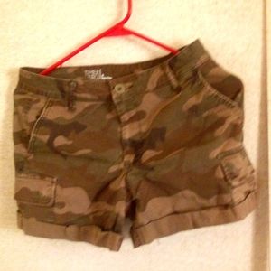 Time and Tru Camouflage Shorts